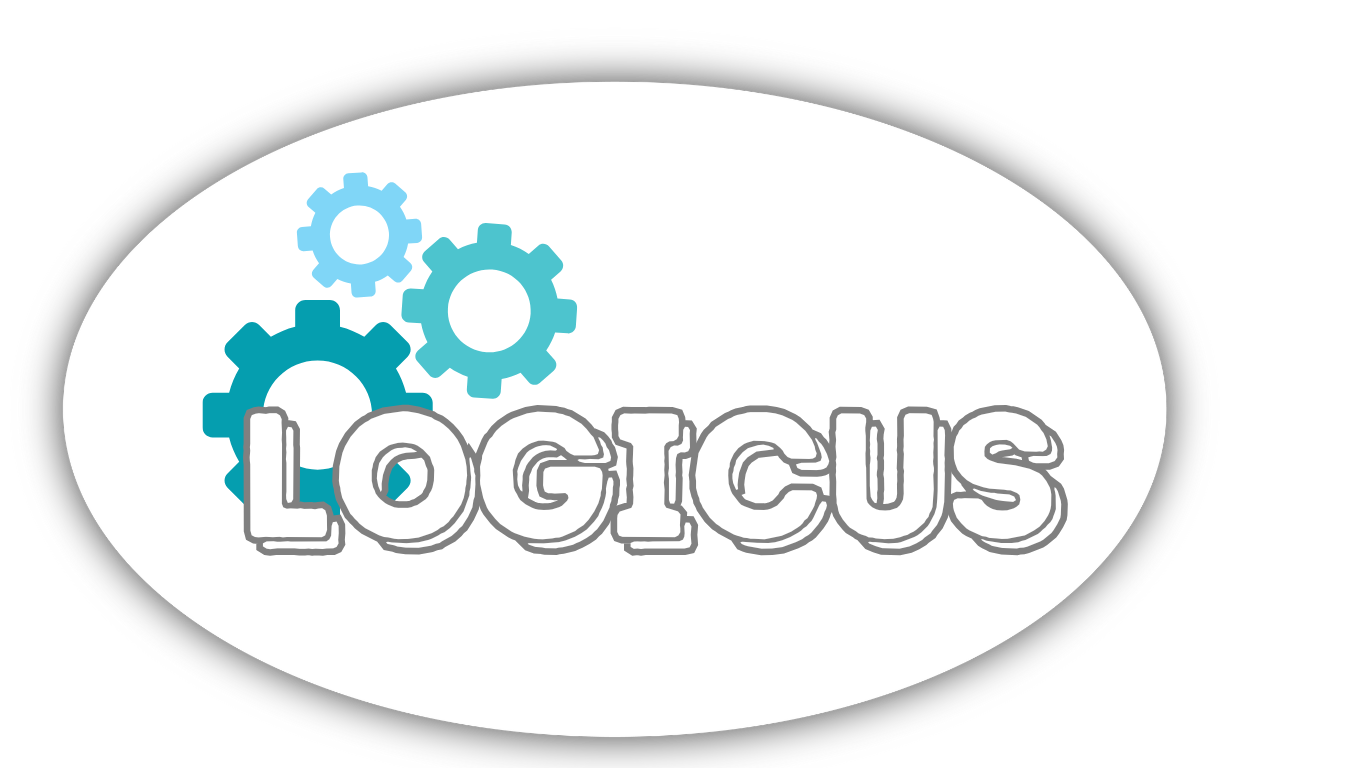 Logicus logo – a brain-boosting program for kids focusing on logic, focus, and creativity.